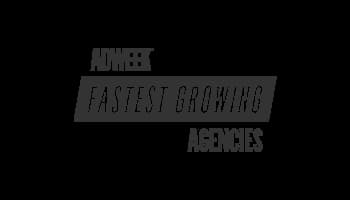 Adweek – Fastest Growing Agencies Gray Logo Adweek - Fastest Growing Agencies gray logo