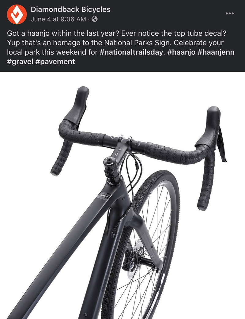 Diamondback Bicycles Tweet